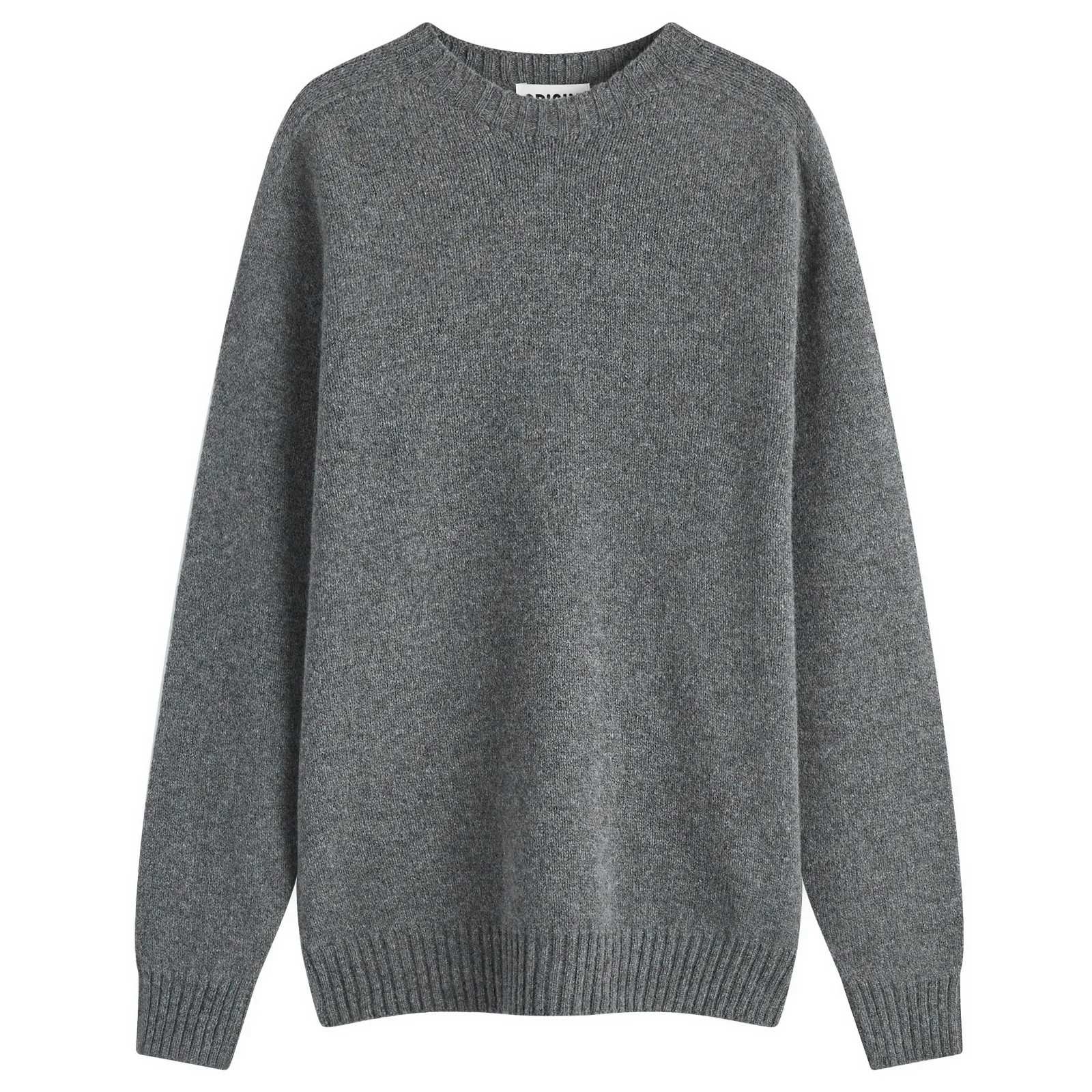 Country Of Origin Men's Geelong Seamless Knit Jumper Grey | END. Clothing