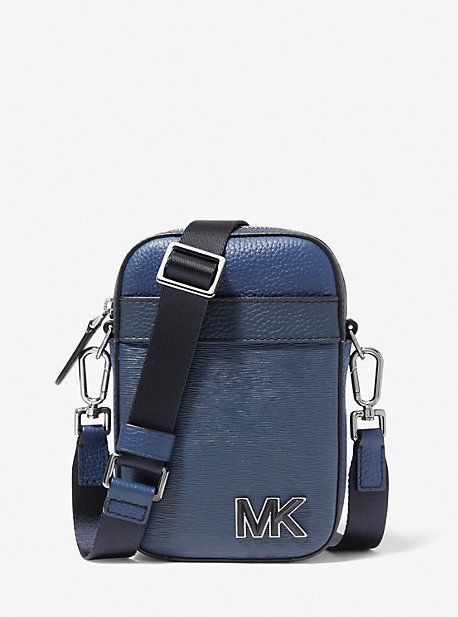 Hudson Color-Block Leather Smartphone Crossbody Bag | Michael Kors US