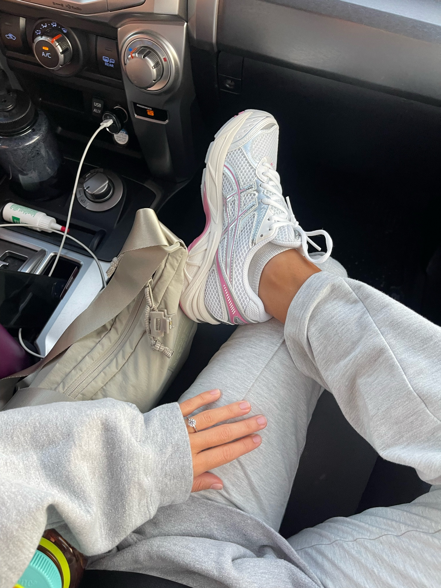 new ASICS that I LOVE - wearing true size 6. This color is out of stock but linking others! 