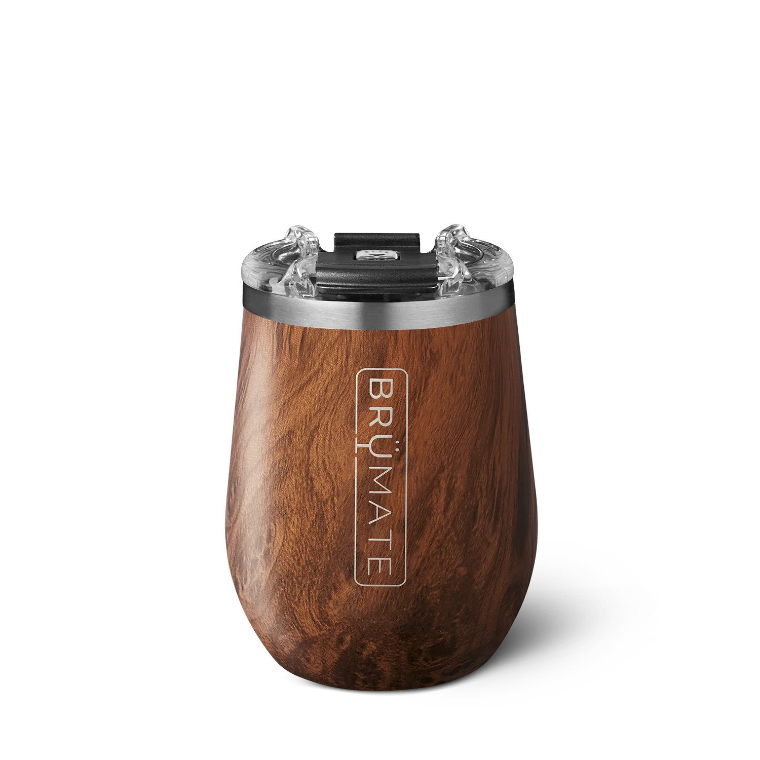 UNCORK'D XL MÜV 14oz Wine Tumbler | Walnut | BruMate