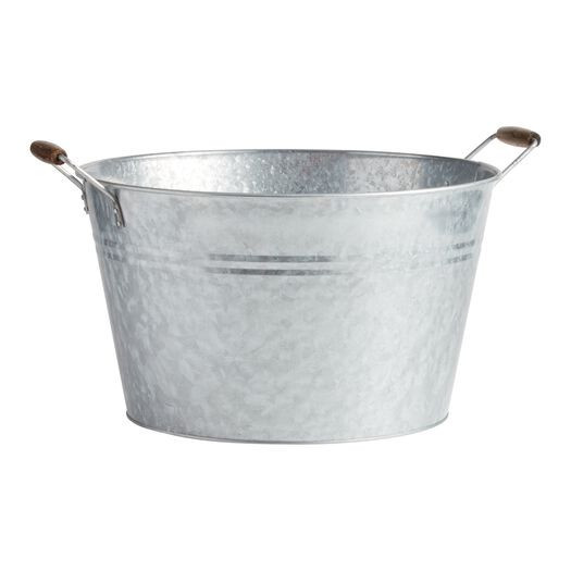 Galvanized Metal Beverage Party Tub by World Market | World Market
