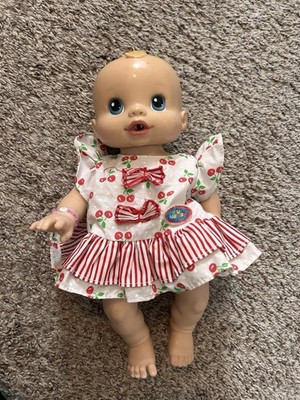 Doll Baby Alive 2006 Wet & Wiggles Works! Blue Eyes Plastic Girl Vintage Moves | eBay US