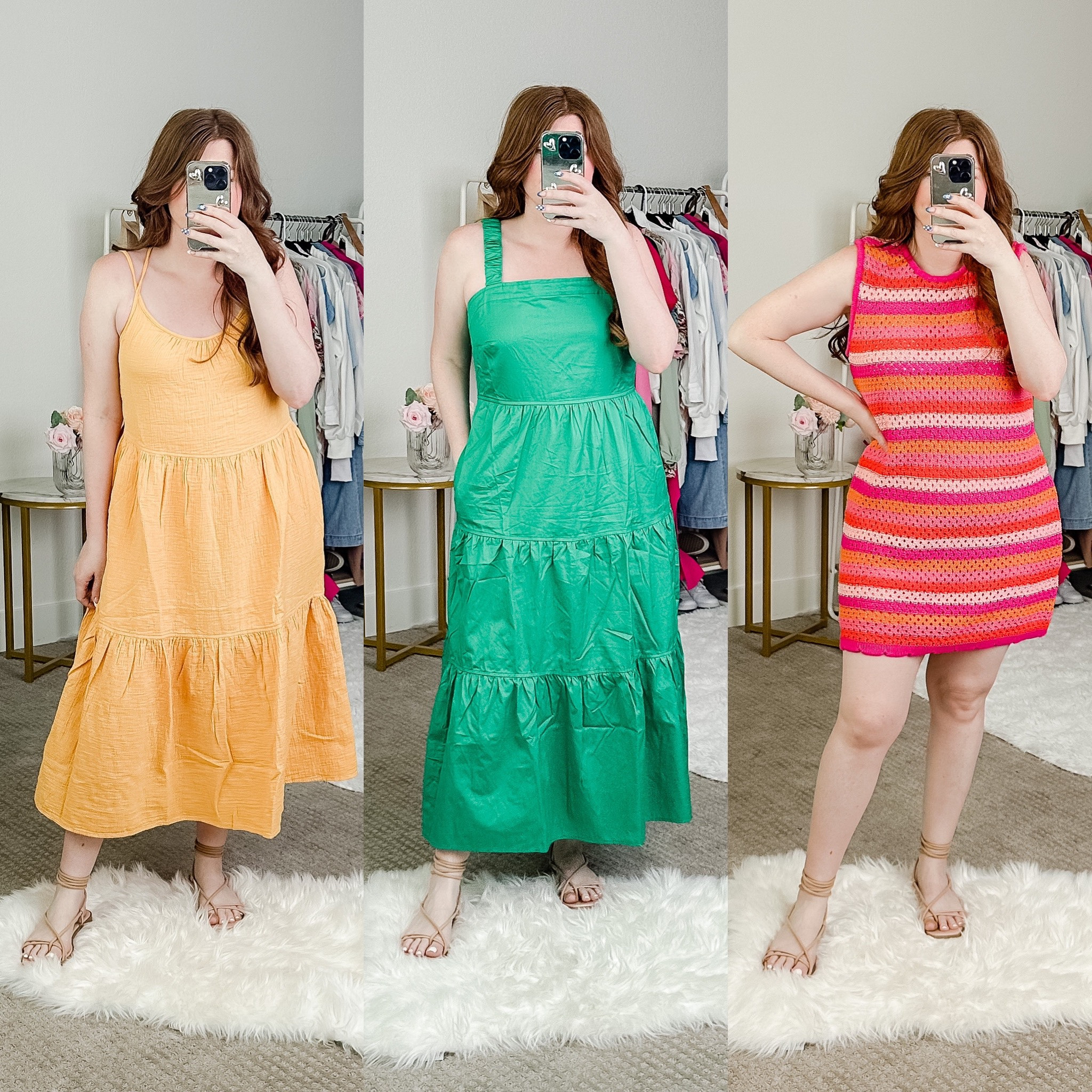 Summer dresses from Walmart. Walmart fashion. Walmart dress. 

Summer outfit. Size medium in all. 

#LTKSeasonal #LTKstyletip #LTKunder50