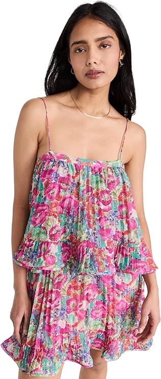 AMUR Women's Kate Pleated Mini Dress | Amazon (US)