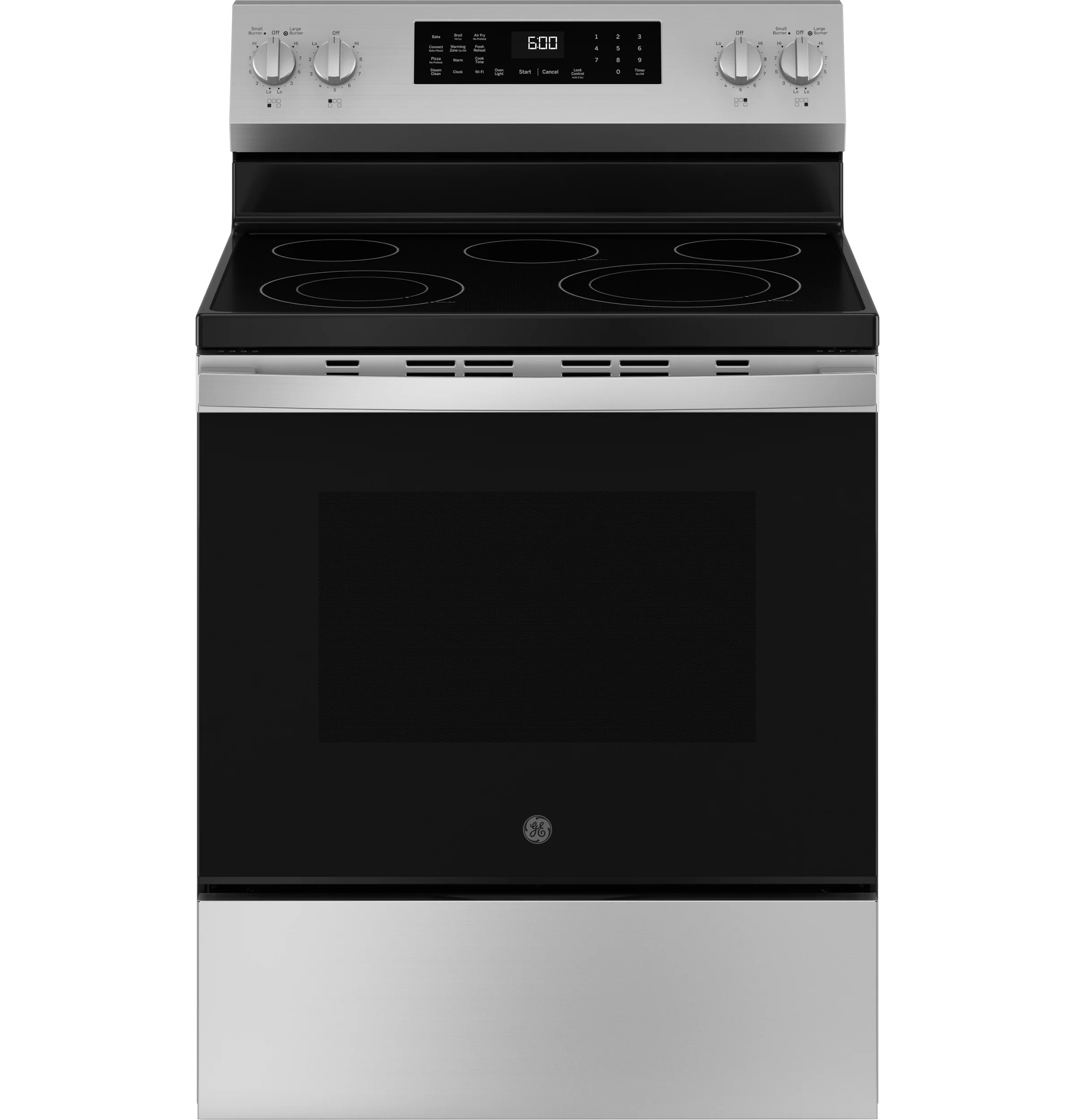 GE 30" Free Standing Electric Convection Range With No Preheat Air Fry And Easywash Oven Tray | Wayfair North America