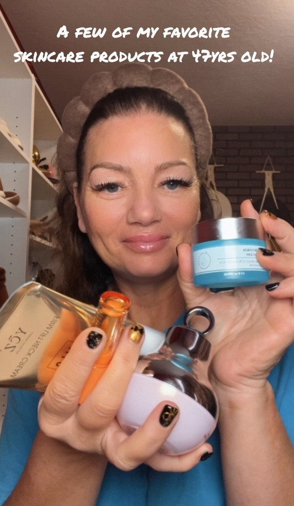 At 47yrs old, I’m learning more and more how to take better care of my skin. The difference in the smoothness and tightening of my skin has been amazing! These are definitely products to check out, we only have one skin… be kind to it! 

#skincare #over40skincare #neckcream #tighteningskincare #firmingskincare #agingskincare 

#LTKBeauty #LTKselfcare #LTKOver40
