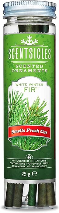 Scentsicles Christmas Decoration White Winter Fir - Fragrance Stick | Amazon (UK)