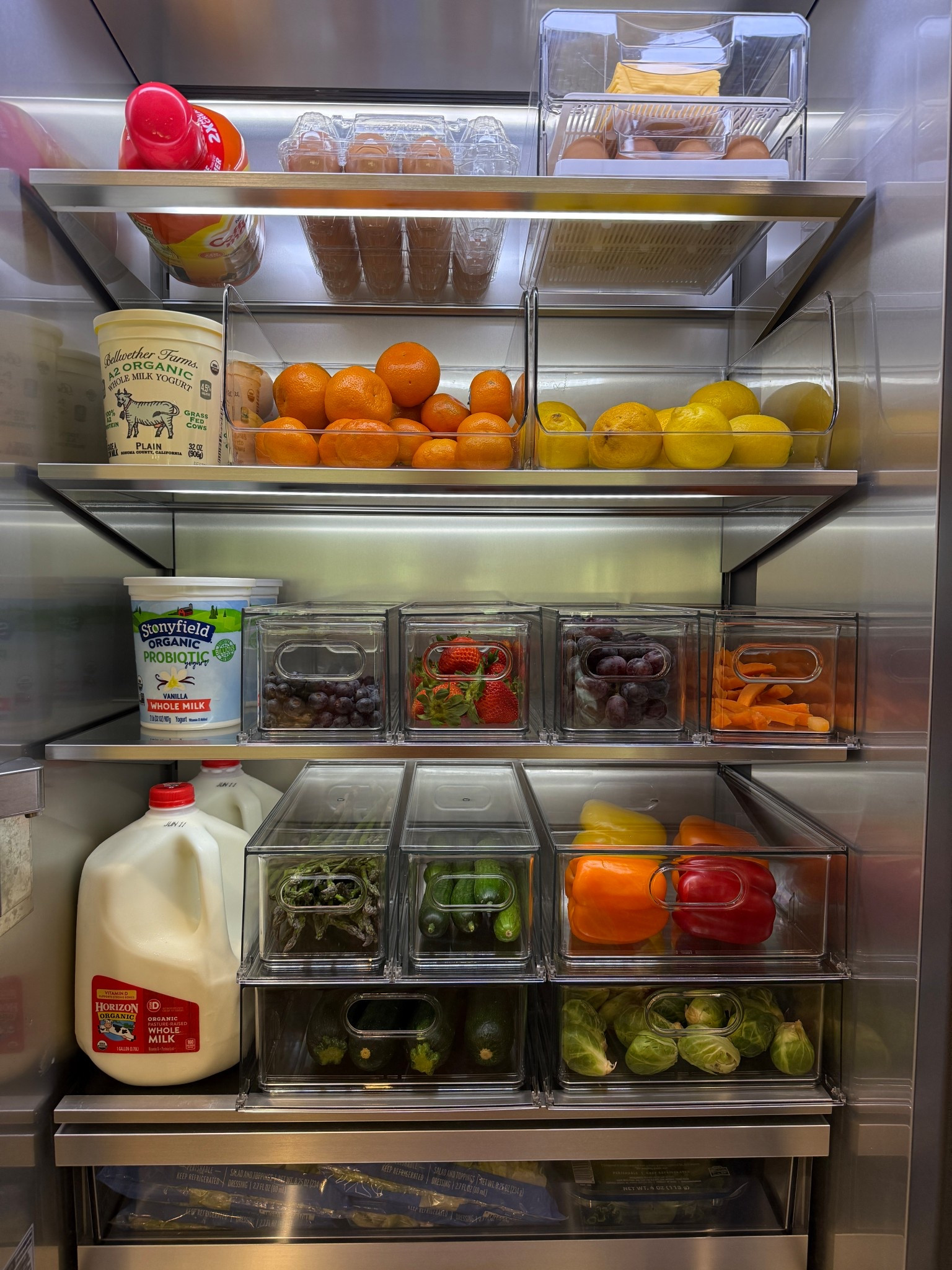 fridge organization! 🍋

#LTKHome