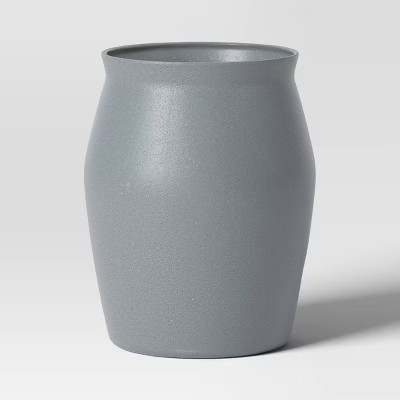Speckled Composite Indoor Outdoor Planter Pot Charcoal Gray - Threshold™ | Target