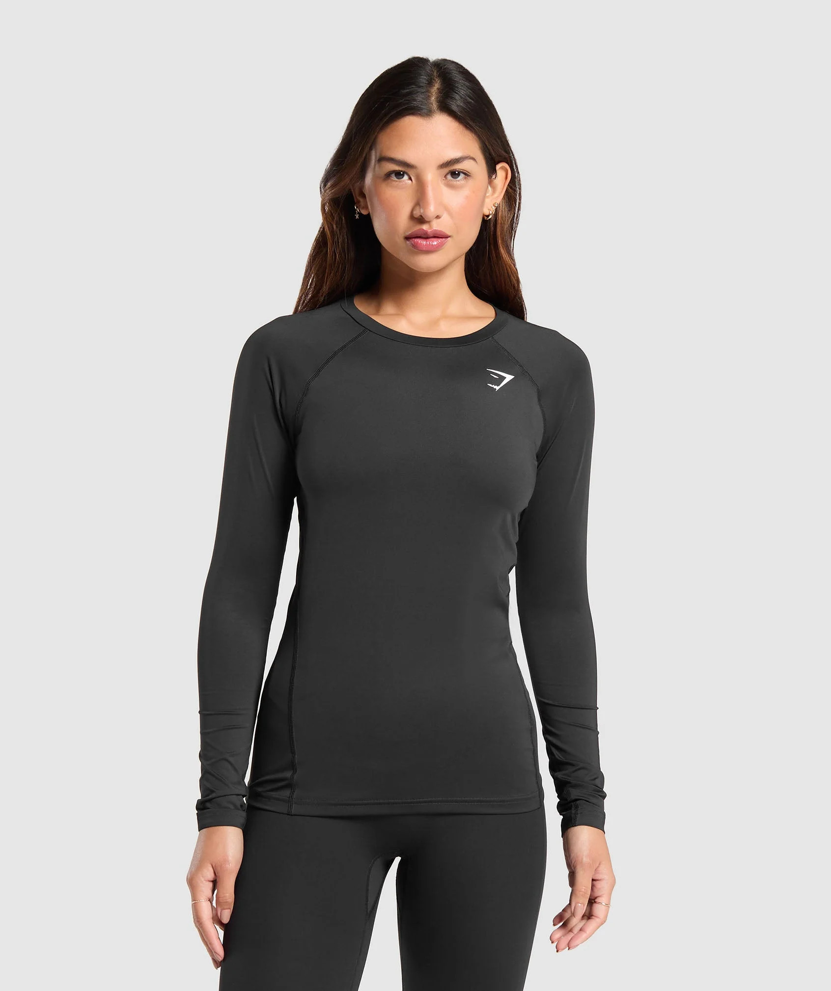 Gymshark Training Baselayer Long Sleeve Top - Black | Gymshark US