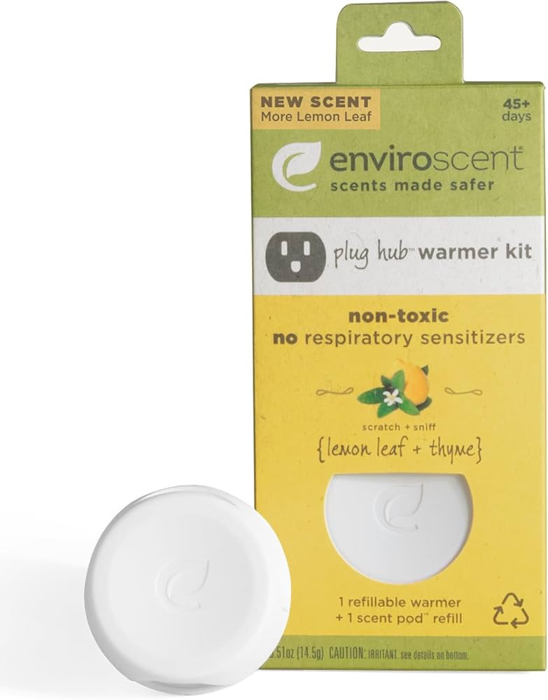 Enviroscent Non-Toxic Plug-in (2-Piece Set) Room & Home Air Freshener Kit Infused with Essential ... | Amazon (US)
