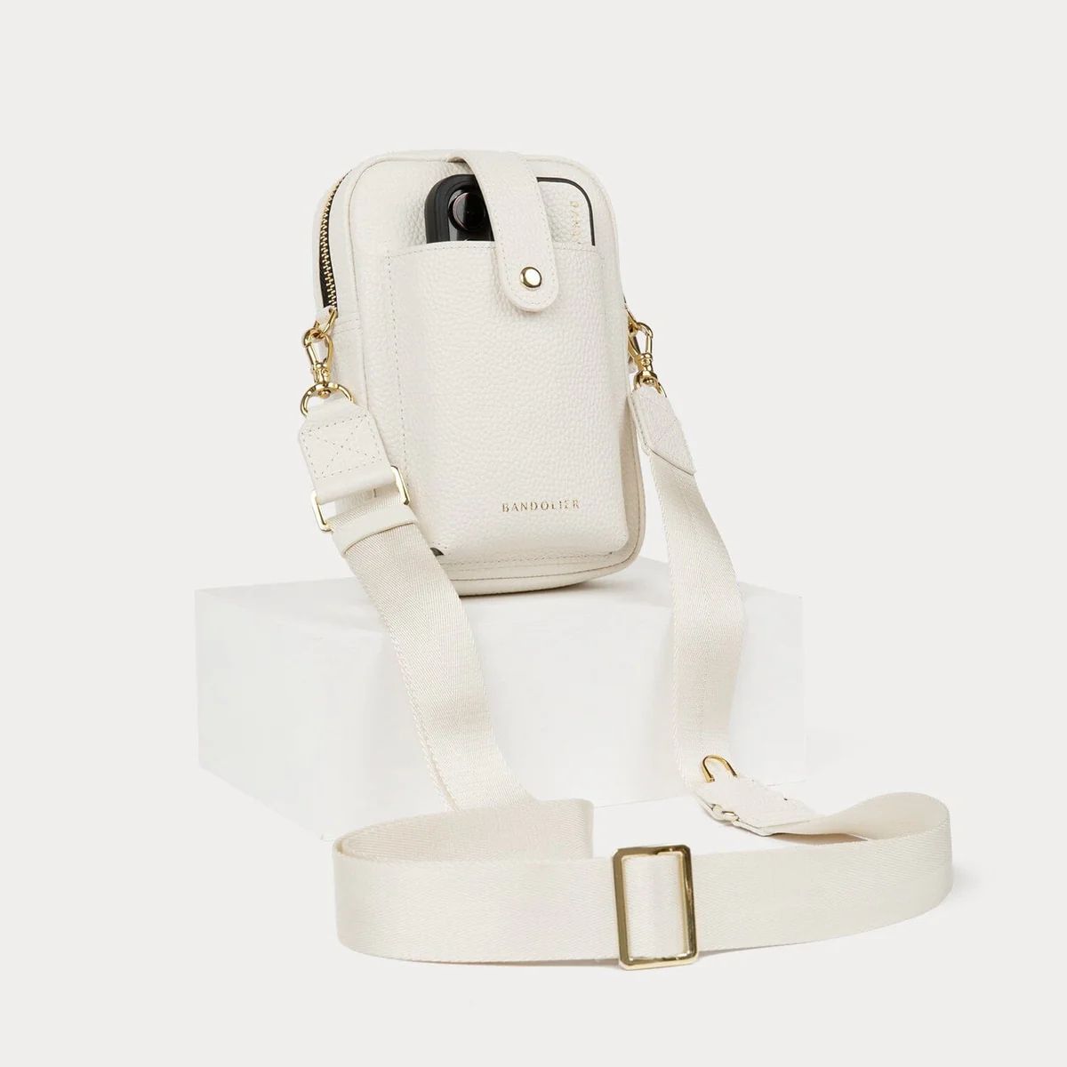 Dillon Bag - Ivory/Gold | Bandolier