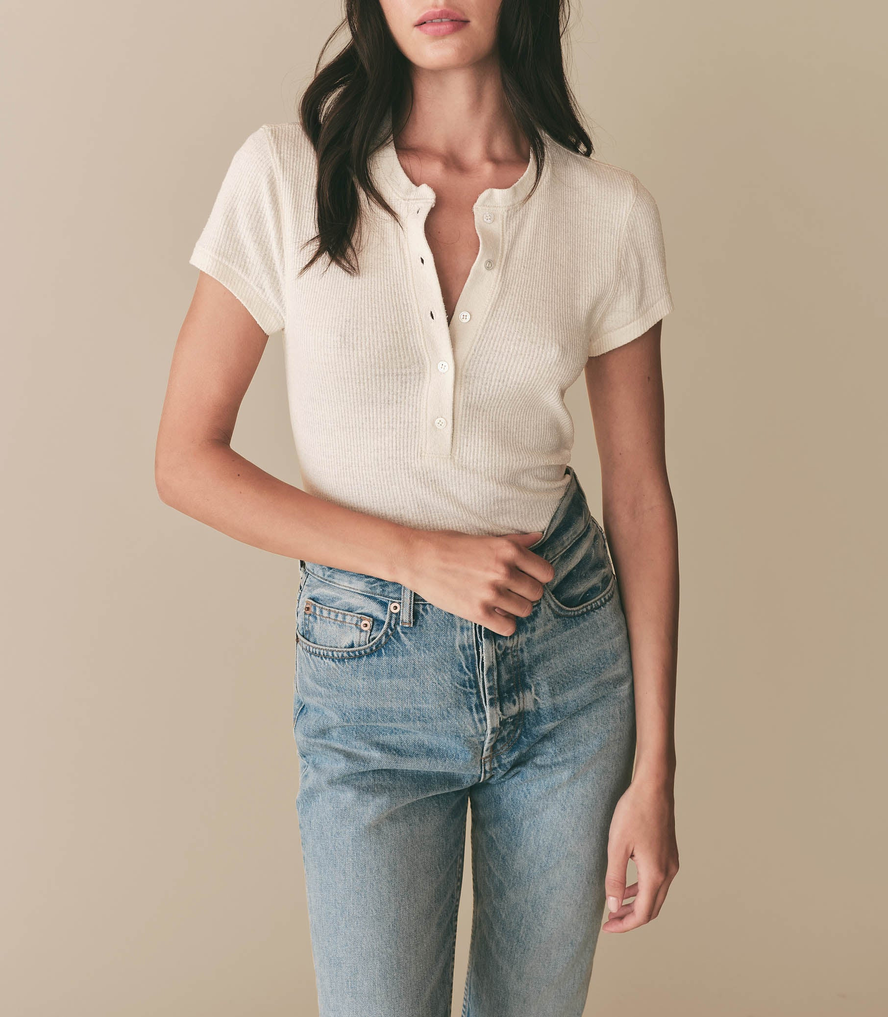 Vienne Tee - Cream | DÔEN | DOEN