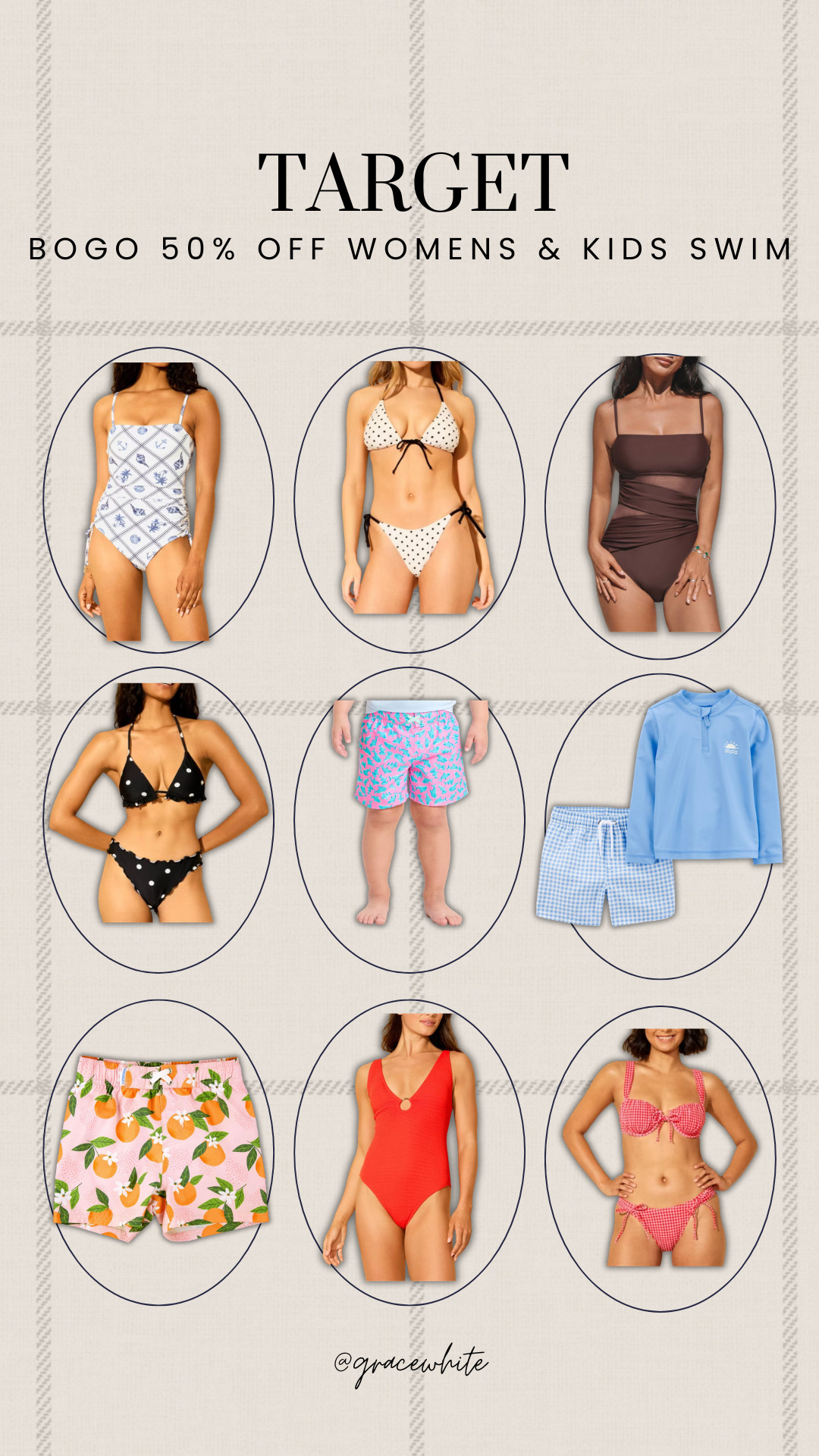 BOGO 50% off at Target for kids & womens swimwear now!!

swimwear, kids swim, womens swim, target, target swim, target sale, target spring, spring to summer, spring vacay, vacation, grace white 

 #LTKootd #LTKSwim #LTKKids