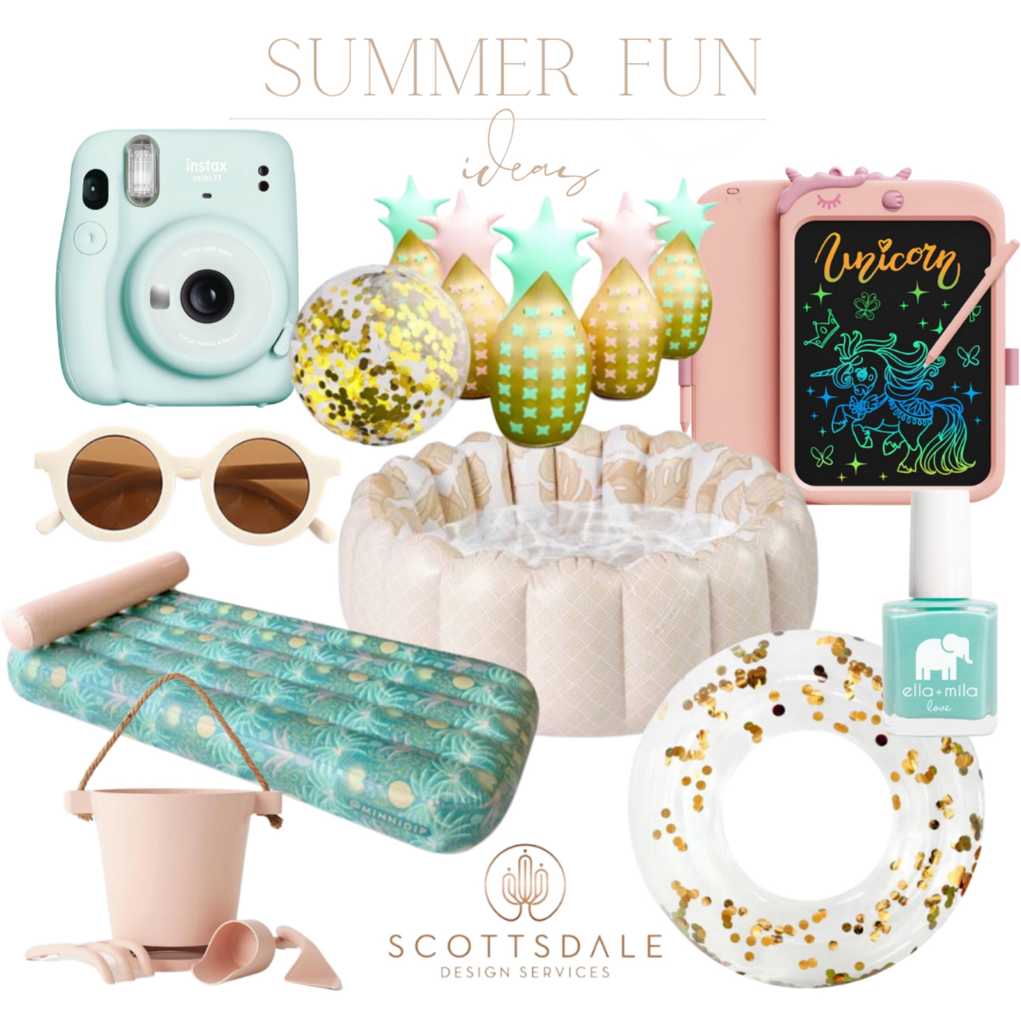 Kids summer fun ideas!☀️

Outdoor toys, pool toys, vacation, kids travel, beach toys, sand bucket, kids camera, kids sunglasses, summer break ideas, pool float, kids toys

#LTKtravel #LTKkids #LTKswim