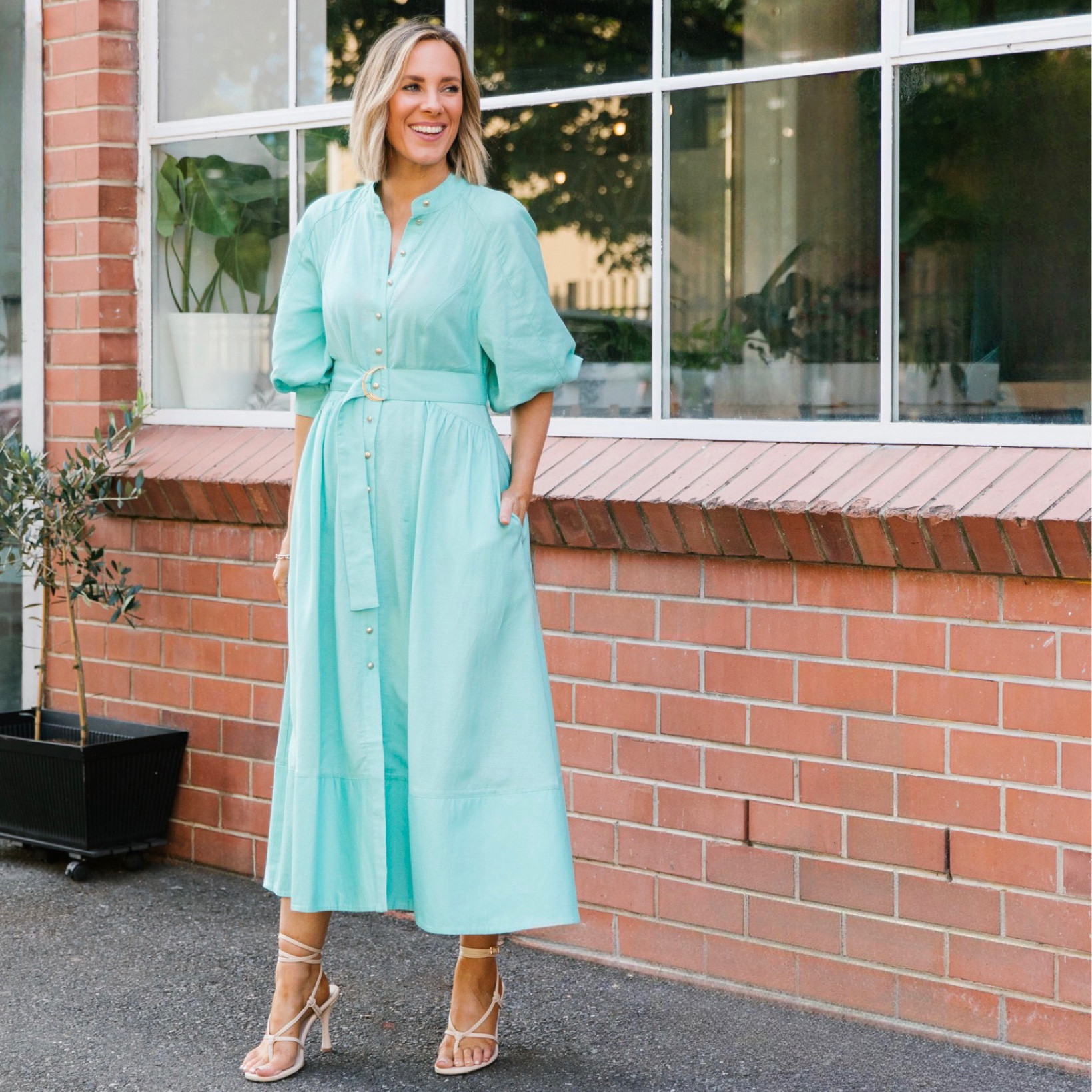 Peppermint shirt dress perfection. A  style you can easily dress up or down just by changing your footwear and accessories. And it also comes in white and black 🤍🖤👗

#LTKstyletip #LTKaustralia