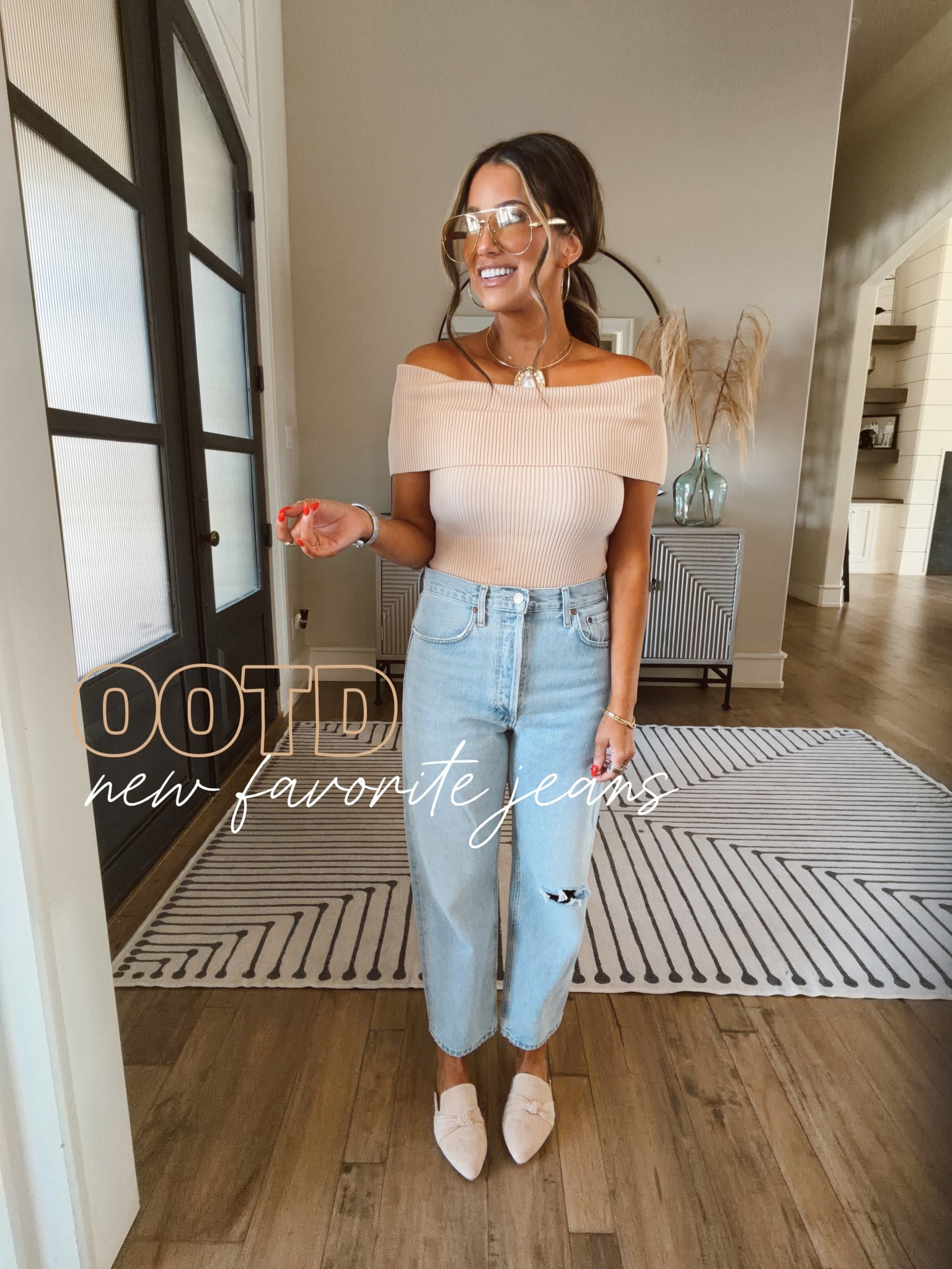 My new favorite jeans 👌🏼 use code CRISTINA35 to save on my top!

#LTKmomlife #LTKSeasonal #LTKootd