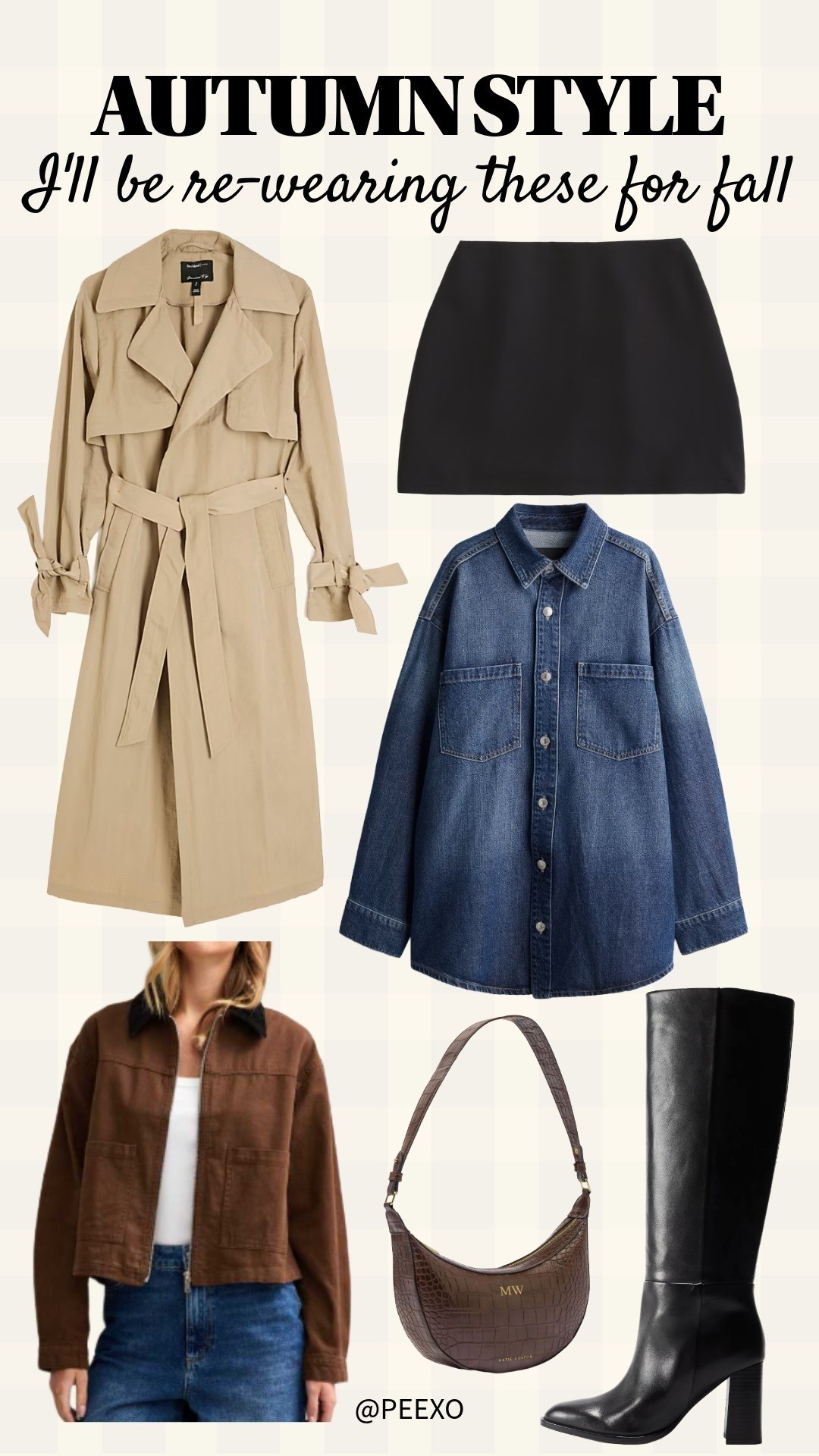 My Autumn Style 🍂🍁

These are some of the pieces I’m looking forward to re-wearing for fall this year!

#LTKautumn #LTKuk