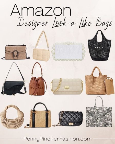 Designer lookalike handbags. Amazon designer inspired purses. Affordable handbags 

#LTKfindsunder100 #LTKfindsunder50 #LTKitbag