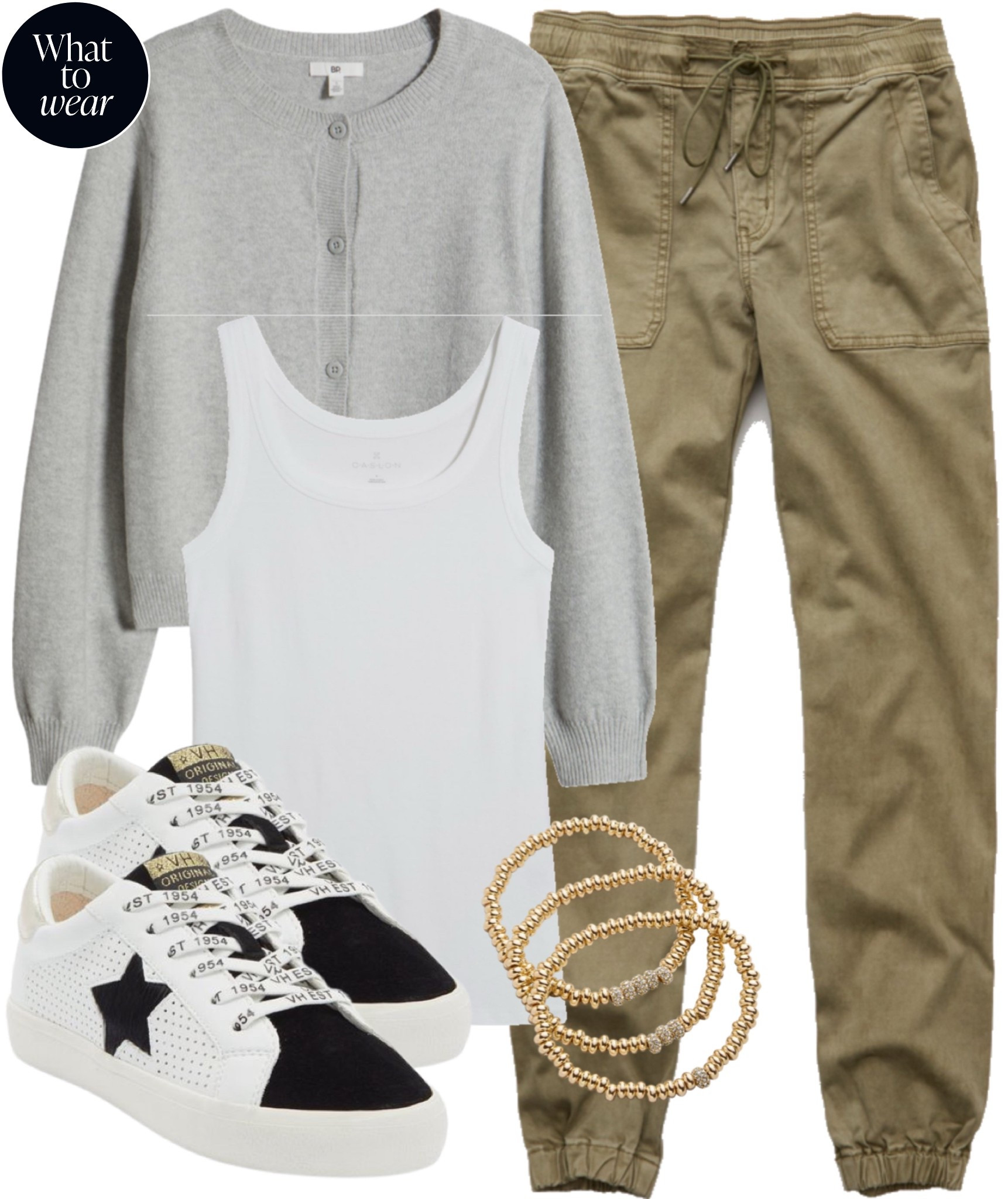 Casual early fall outfit - easy weekend style. 