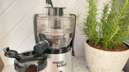 Magic Bullet Mini Juicer with Cup, in the colors Black and Silver

#LTKhome #LTKfindsunder100 #LTKVideo