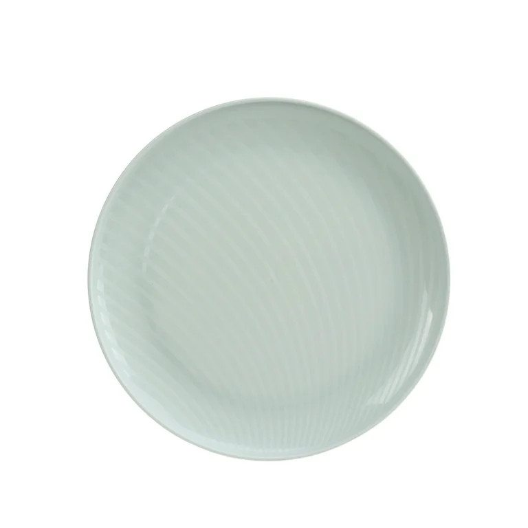 Mainstays - Green Round Plastic Plate, Swirl Etched 10.5 inch | Walmart (US)
