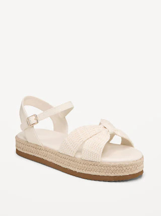 Platform Espadrille Sandals for Girls | Old Navy (US)