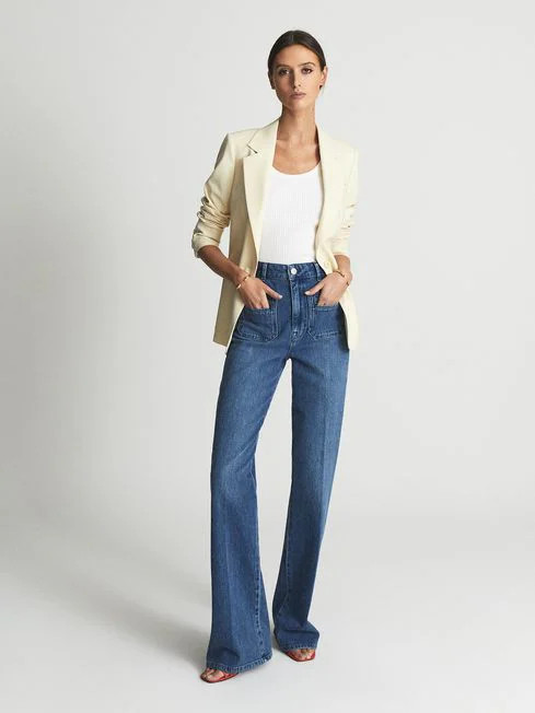 Wide Leg Jeans | Reiss US