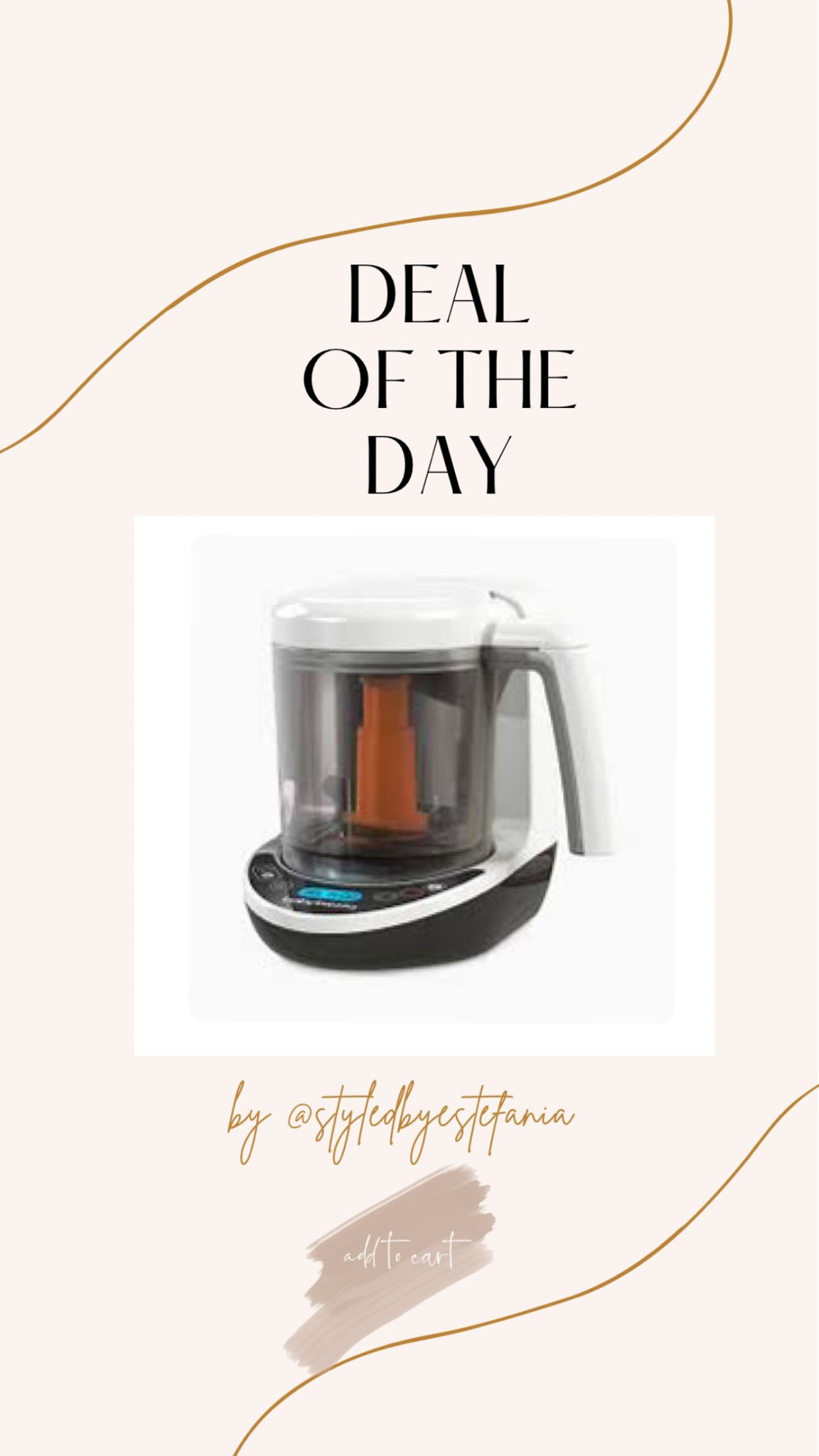 We love our baby food maker literally use it everyday for Samuel’s meals. It’s so efficient and easy to use have your food ready in no time. 

#LTKbaby #LTKkids #LTKfamily