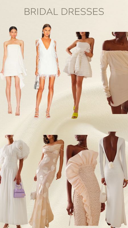 white dresses for the brides 🤍 

#LTKwedding