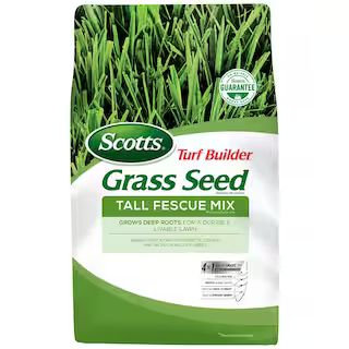 Scotts 20 lbs. Turf Builder Tall Fescue Mix Grass Seed-18242 - The Home Depot | The Home Depot