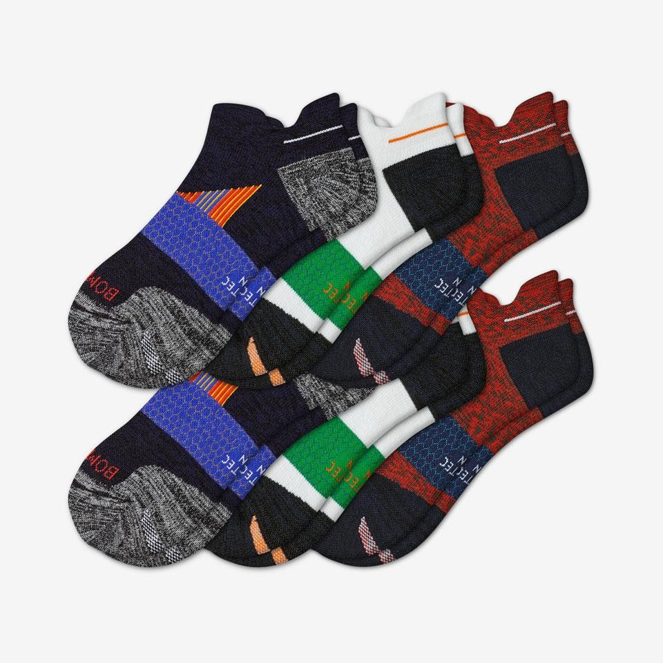 Men's Performance Running Ankle Sock 6-Pack | Bombas