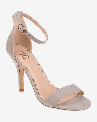 Journee Collection Polly Open Toe Heels | Express