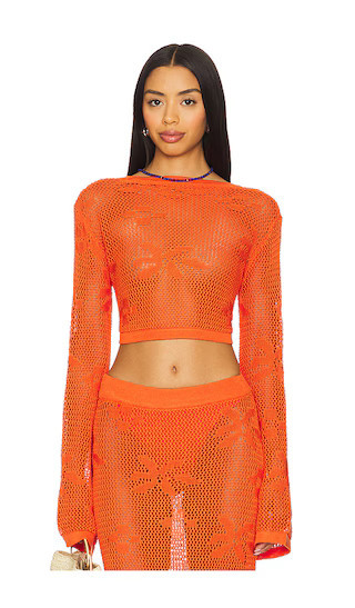 SNDYS Terra Reversible Top in Orange. Taglia XXS. Also in XS, S, M, L, XL, XXL. | Revolve Clothing (Global)