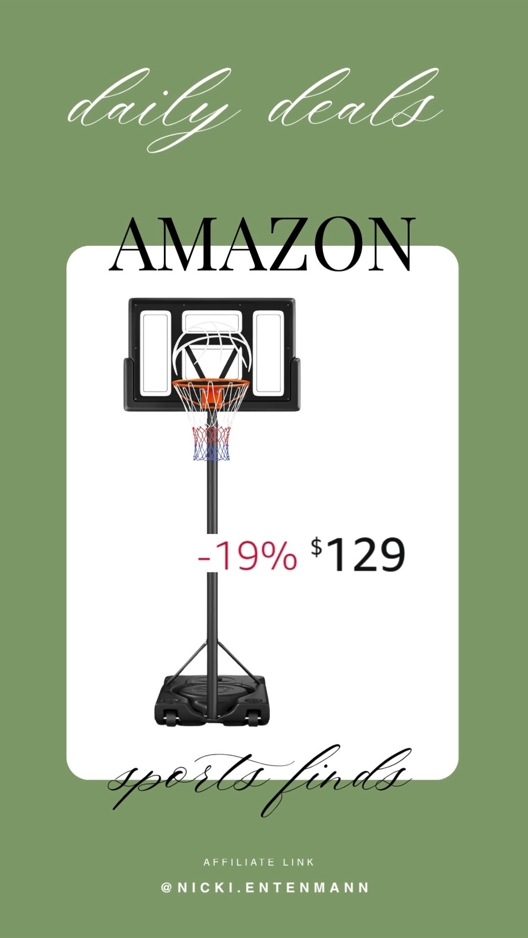 This basketball hoop outdoor 10ft adjustable brings cheerful play and effortless fun to everyday games with sporty flair. #BasketballHoop #OutdoorSports #AdjustableHoop #GameTimeGear #SportsEssentials #ActiveLifestyle #CourtReady #DailyPlay #FitnessFun #TeamSpirit 🏀✨🌟
 

 #LTKActive #LTKHome #LTKKids