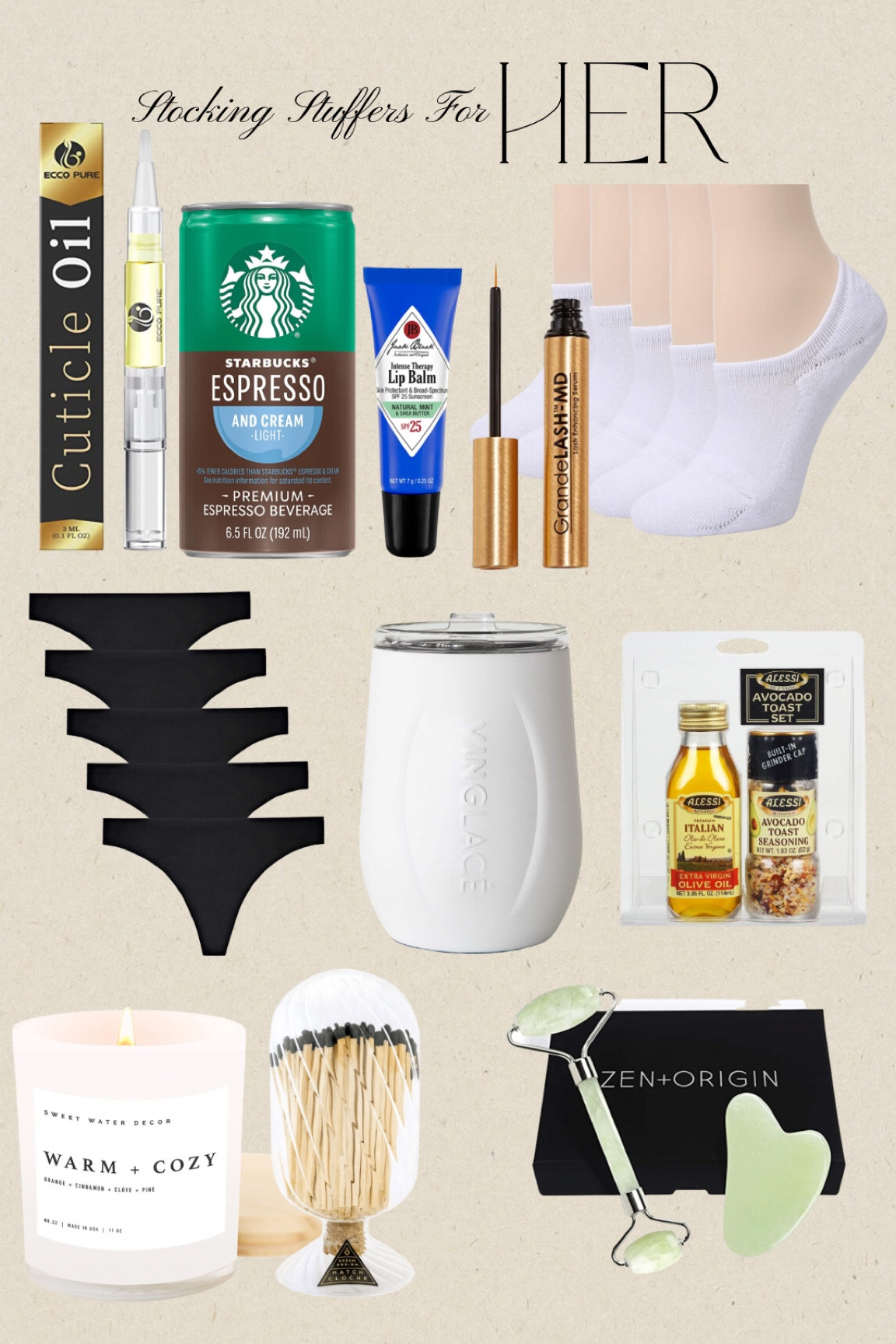 Stocking stuffers for her 
Gifts for her under $25
Amazon gifts for her 

#LTKunder50 #LTKbeauty #LTKGiftGuide