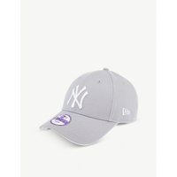 New Era New york yankee 9forty baseball cap, Size: 1 Size, Grey/white | Selfridges