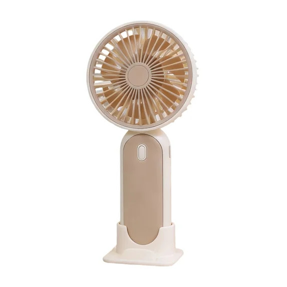 Handheld Fan Mini USB Rechargeable Portable Outdoor Student Small Fan 4 Colors,khaki | Walmart (US)