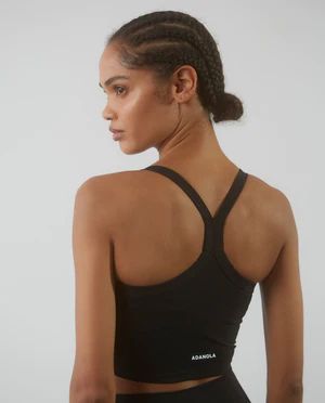 Y-Back Bra - Black | Adanola UK