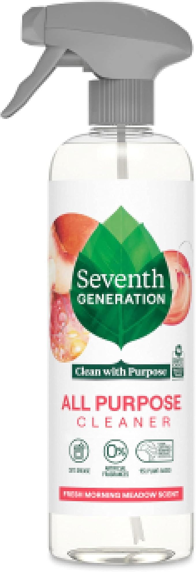 Seventh Generation All Purpose Cleaner, Fresh Morning Meadow Scent, Cuts Grease, 23 Fl Oz | Amazon (US)