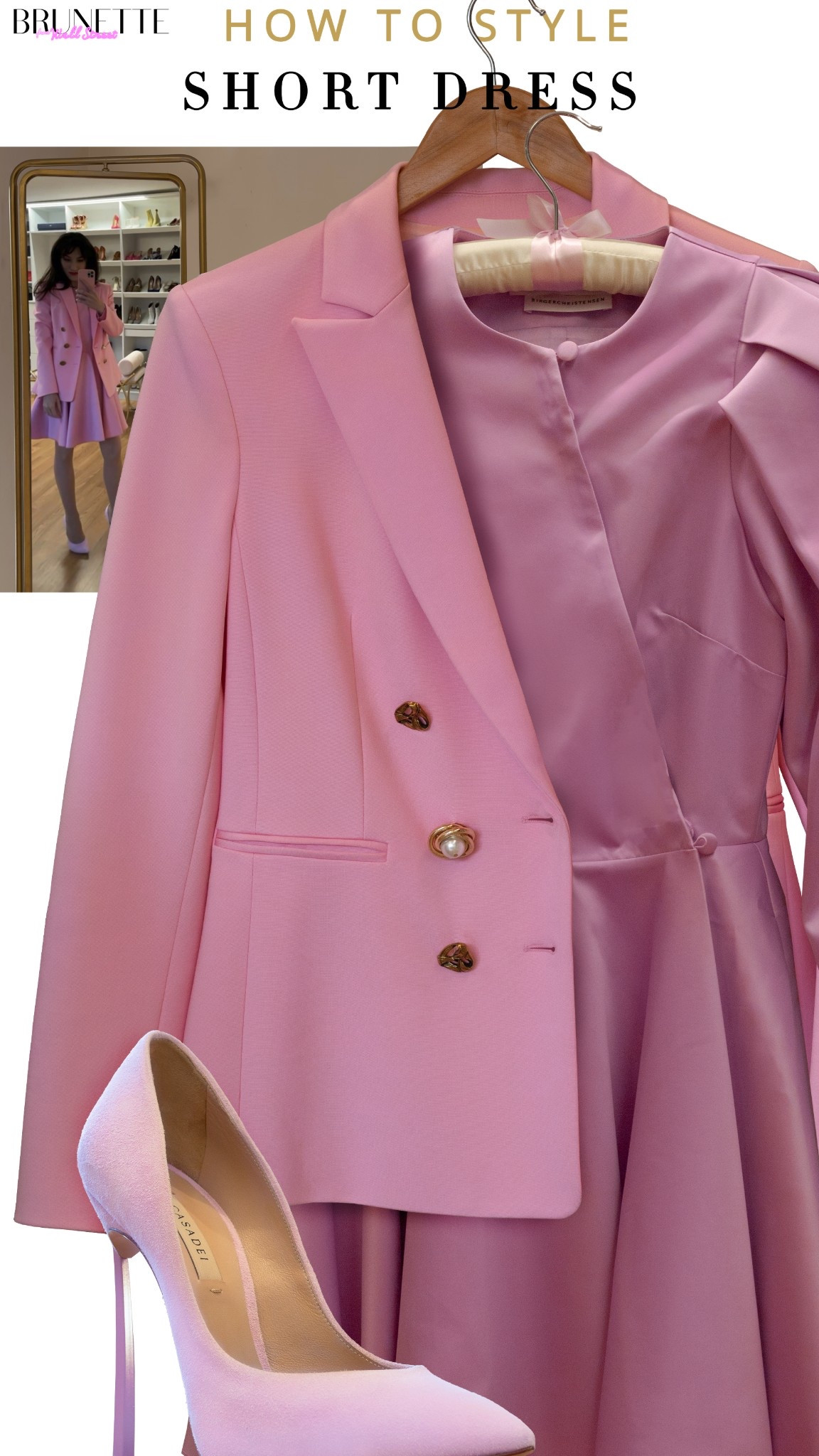 Pink dress, pink blazer, pink pumps, pink heels, wedding guest outfit, godmother outfit, church wedding guest outfit, pink blazer dress outfit, daytime formal

#LTKWedding #LTKSeasonal #LTKStyleTip