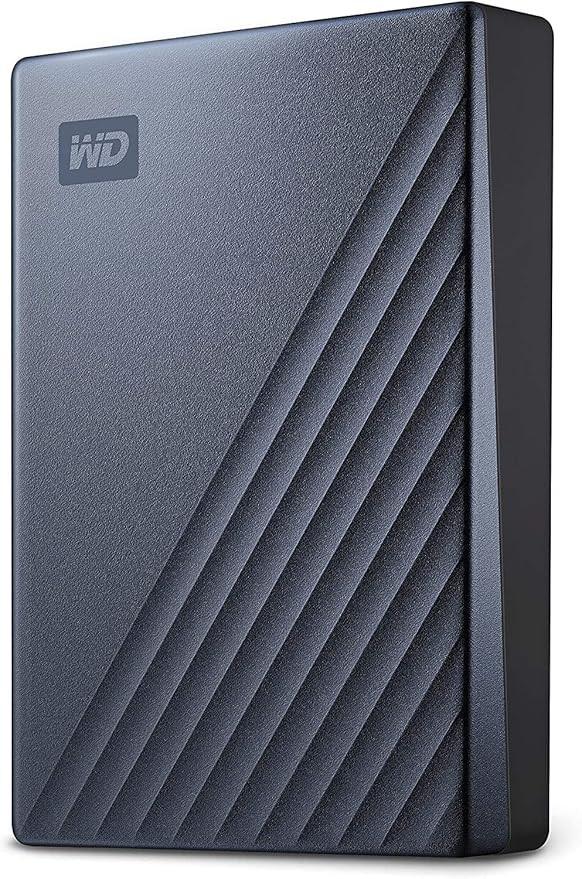 WD 5TB My Passport Ultra Blue Portable External Hard Drive HDD, USB-C and USB 3.1 Compatible - WD... | Amazon (US)