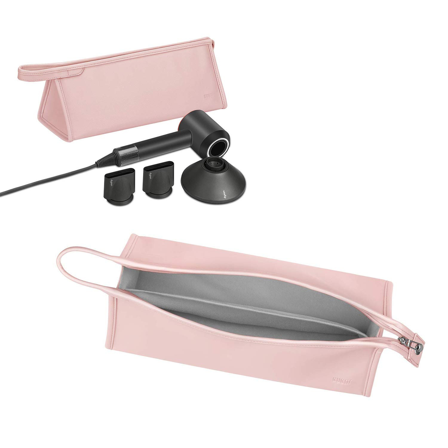 Buwico Carrying Case Travel Case Portable Storage Bag for Dyson Supersonic Hair Dryer, PU Leather... | Amazon (US)