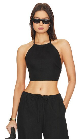 Kyra Top en Black | Revolve Clothing (Global)