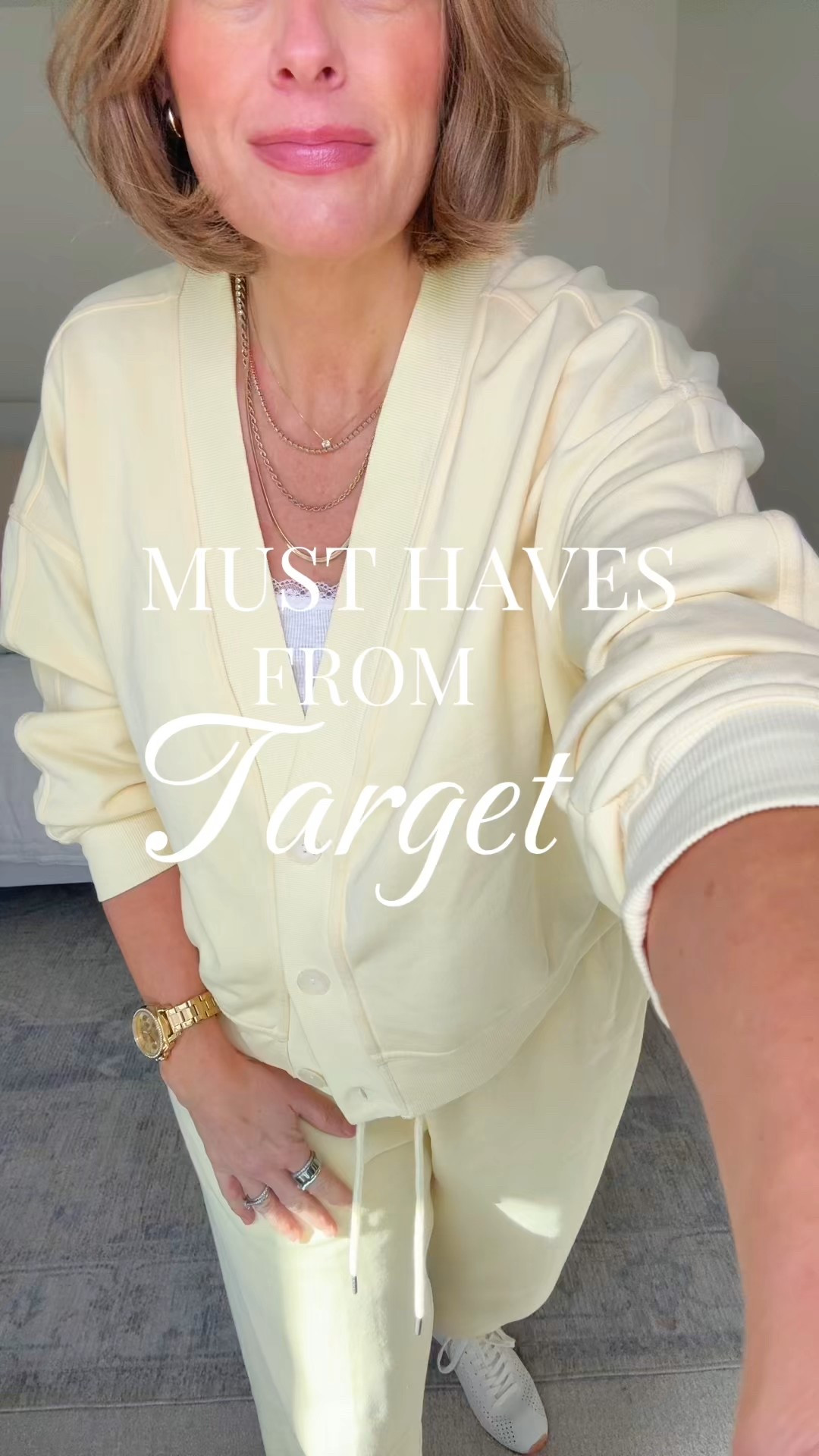 Best butter yellow sweat set from @Target 

#LTKootd #LTKmomlife #LTKOver40
