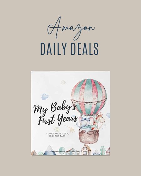 Baby’s first years book | Amazon daily deals | lightning deals for baby | baby keepsake book | baby registry finds | baby shower gift 

#LTKbaby #LTKfamily #LTKsalealert