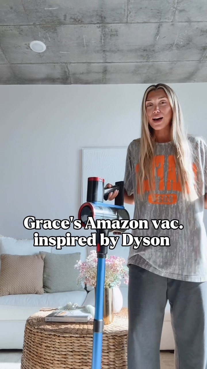 If you love the idea of a Dyson, but not the price, Grace's Amazon version has entered the chat from Florida. This is the "inspired" version of Dyson's classic cordless.