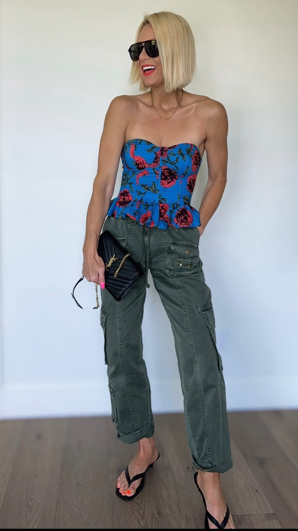 10+ new colors in my favorite cargo pants and new prints in this corset peplum top.
I size down to a small in both.
Use code: BETHANYSAVE30 for 30% off your order at @VICI 

#LTKOver40 #LTKValentine #LTKfitnessgoals