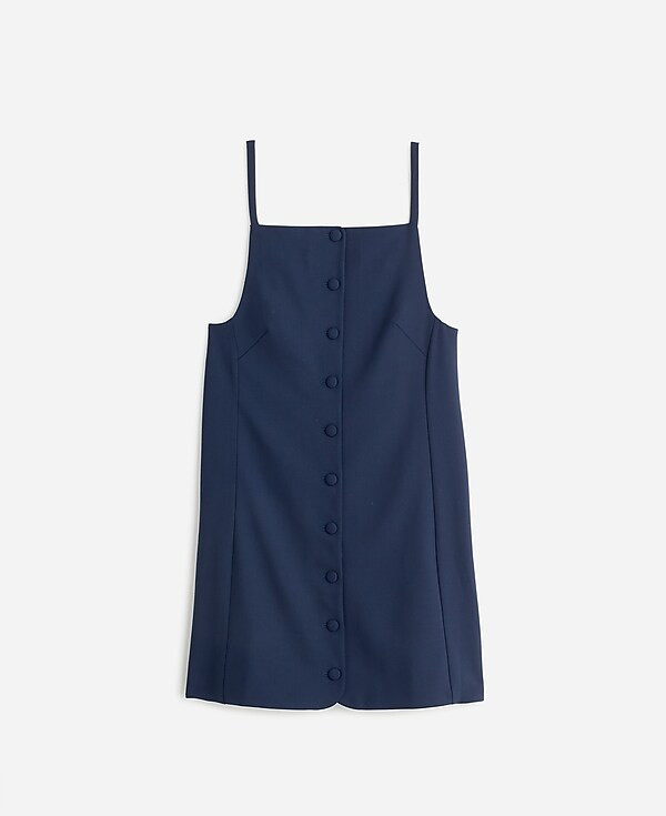 High-Neck Sleeveless Vest Mini Dress | Madewell | Madewell