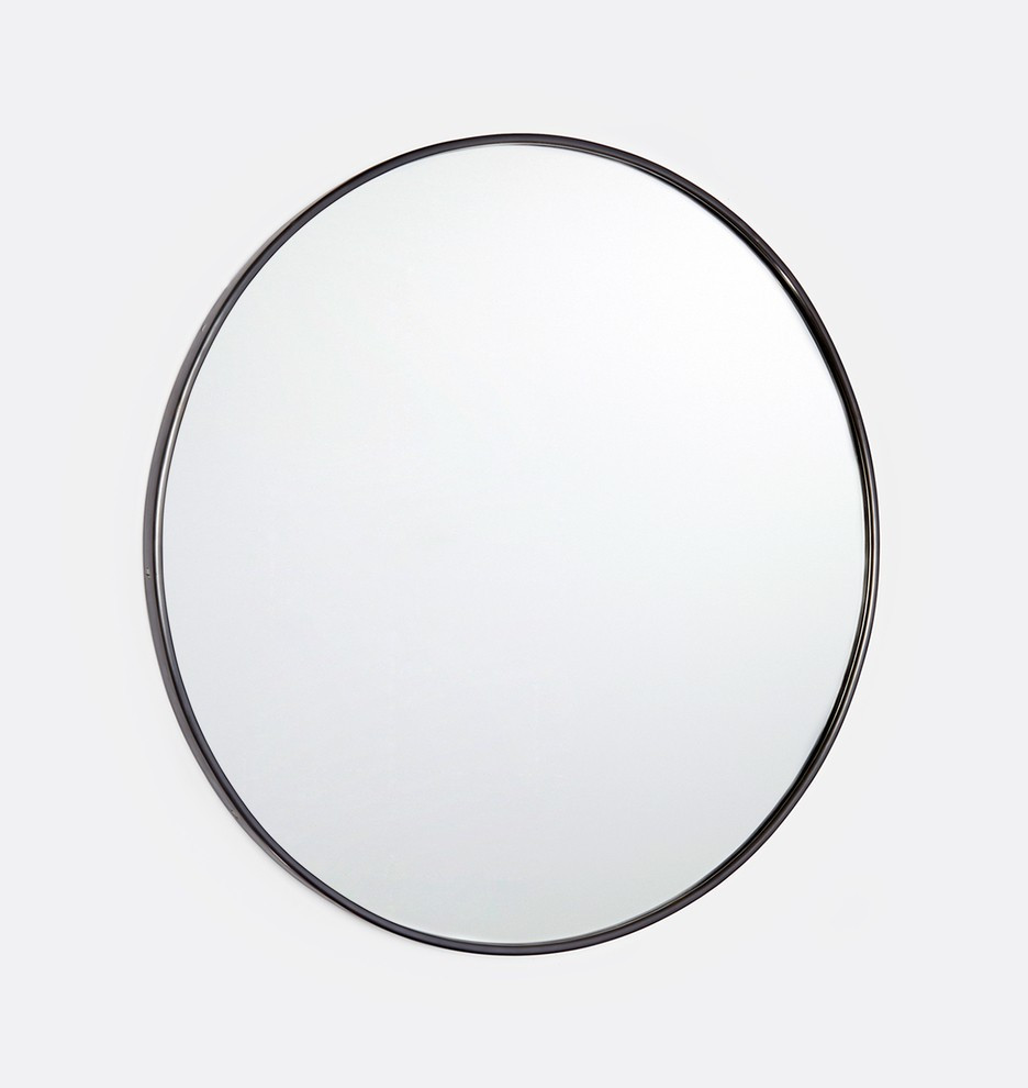 Round Metal Framed Mirror | Rejuvenation